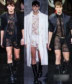 秀场Trends：闷骚男驾到 蕾丝花朵男色时代