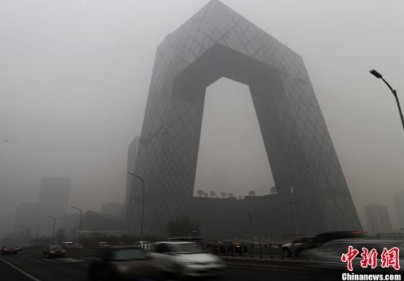 雾霾成京城"常客" 北京空气质量再现重污染