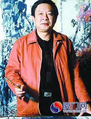该画廊涉嫌销售剽窃本土画家白磊的画作.