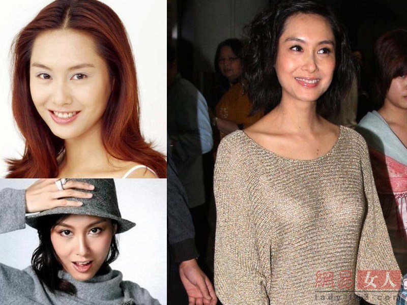 星女郎 谋女郎 龙女郎今夕对比更显气质(组图)