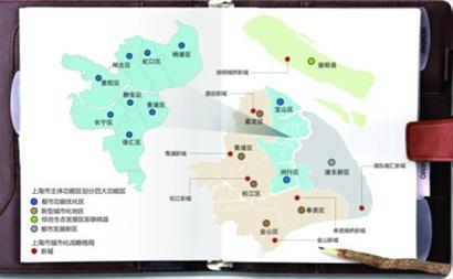 上海主体功能区规划示意图制图\/邵竞
