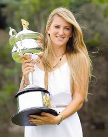 白俄罗斯选手阿扎伦卡获澳网女单冠军(图)