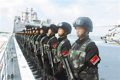 2012年7月3日,我随第十二批护航编队开赴亚丁湾,索马里海域执行护航