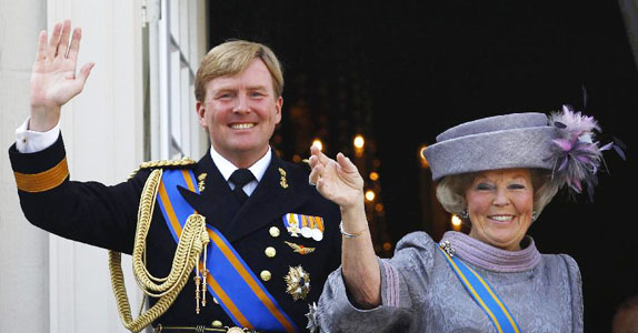 荷兰女王宣布退位(图)-搜狐滚动