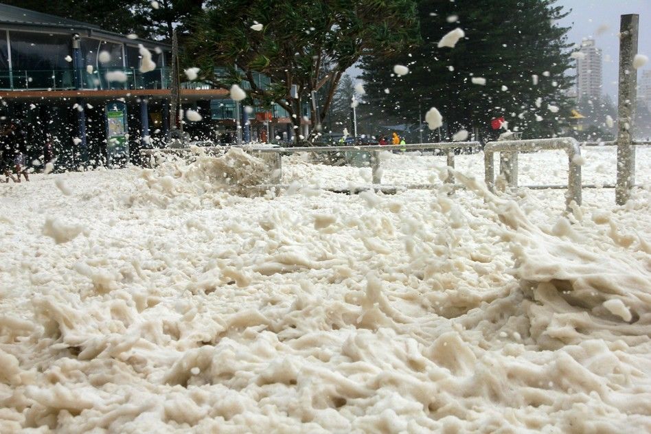 澳大利亚暴雨引发洪灾