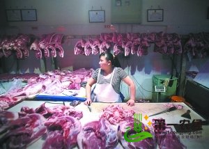 新发地猪肉批发市场
