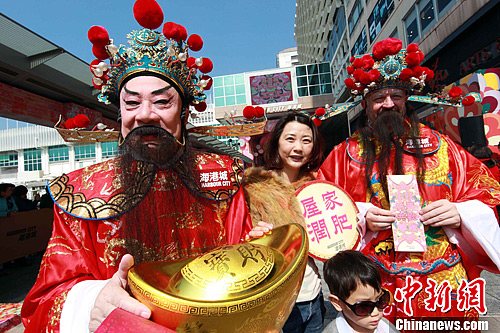 香港海港城率先举行新春活动(组图)