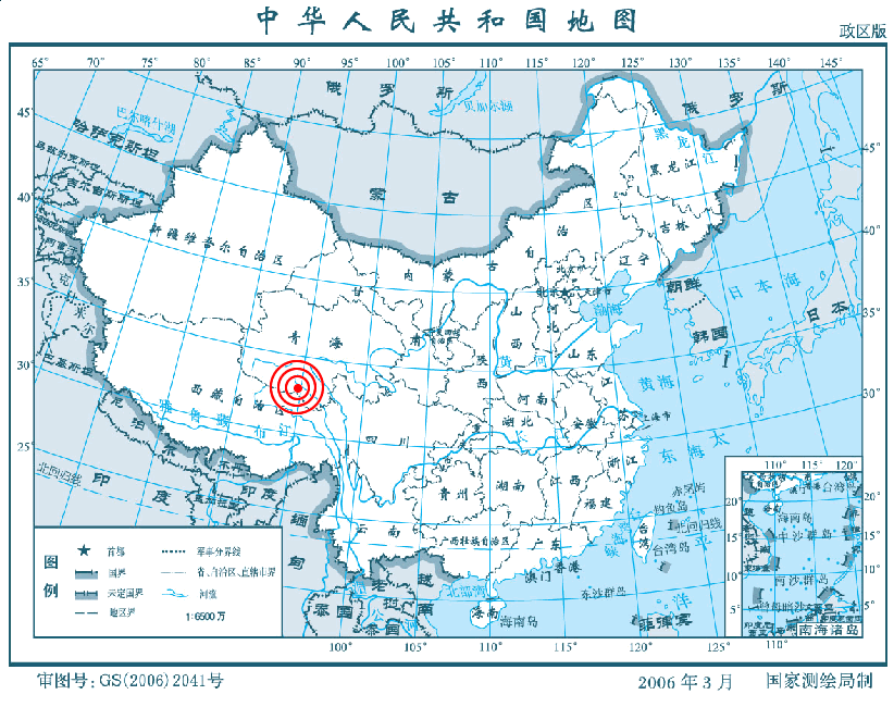 青海省玉树藏族自治州杂多县发生5.1级地震(图)图片