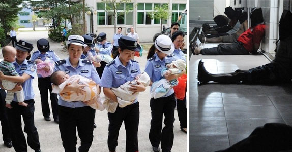 广东破获跨省特大贩婴案 解救12名婴儿(图)