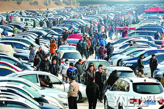 北京二手车交易量持续高涨 全国再领风骚
