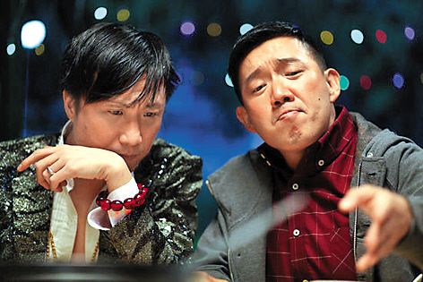 郑中基和杜汶泽(右)凭借《低俗喜剧》都获得了提名