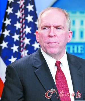 准CIA局长布伦南支持用无人机。
