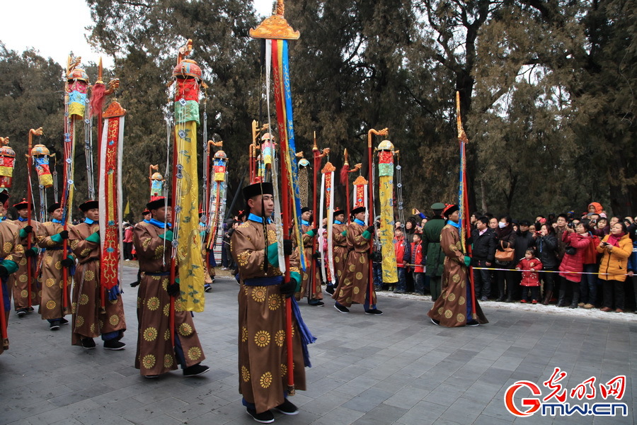 癸巳年祭天仪仗表演初一至初五在天坛公园举办(组图)