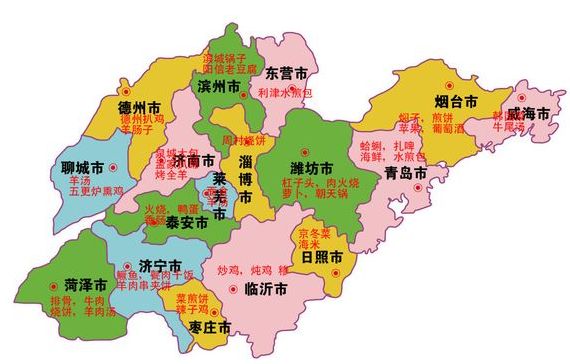 舌尖上的中国：吃货眼中的美食地图