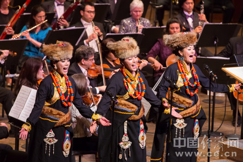 纽约爱乐乐团举办音乐盛会欢庆中国蛇年(组图