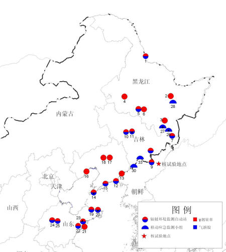 分布在全国境内的150多个辐射环境自动监测站24小时运行,对环境