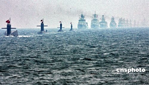 美曝光中国潜艇部队实力
