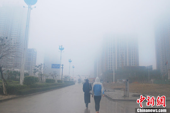 广西沿海出现大雾天气 水域临时交通管制(