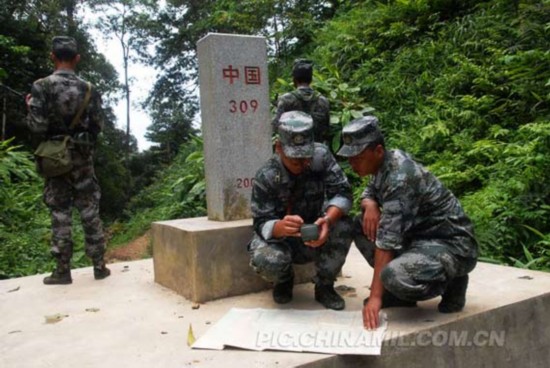 中国"北斗一号"已装备云南全部边防部队