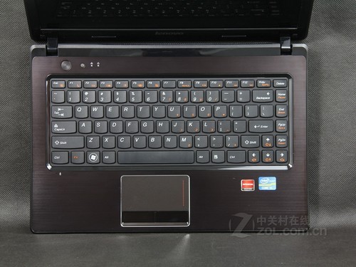 联想 G470棕色 键盘面图 