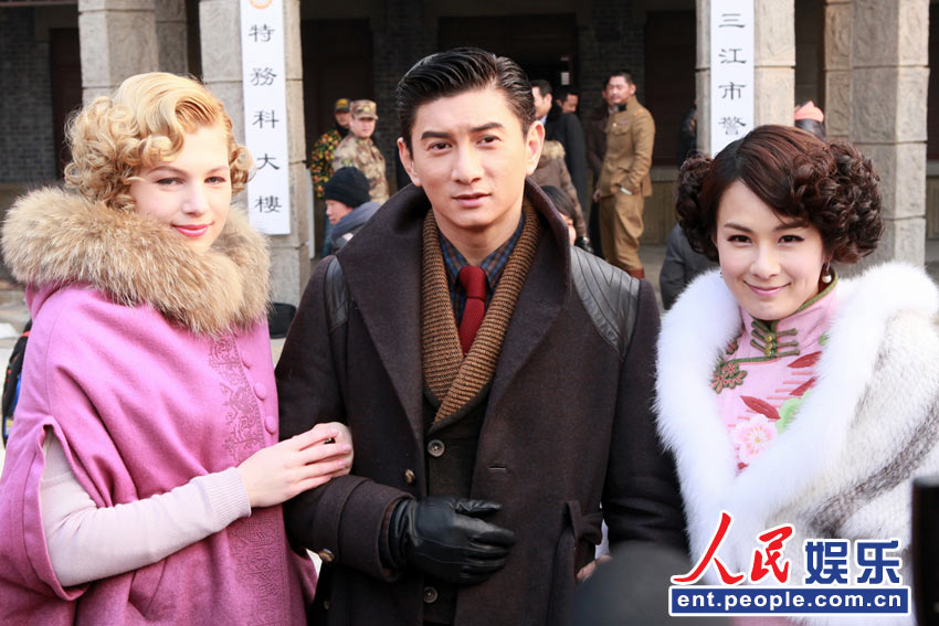 《寒冬》大连探班吴奇隆"时髦特工"闯关东(组图)