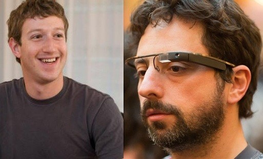 扎克伯格试戴googleglass 或为眼镜开发应用