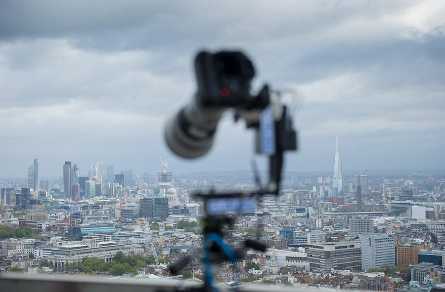 伦敦最清晰全景照公布 像素高达3200亿(组图)