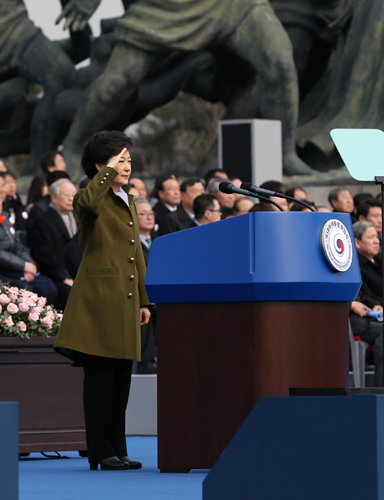 朴槿惠总统就职仪式背后的故事