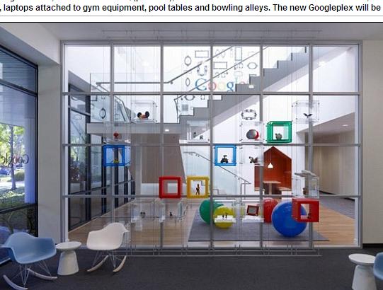 谷歌将建加州新总部 节能环保建筑群包括天台