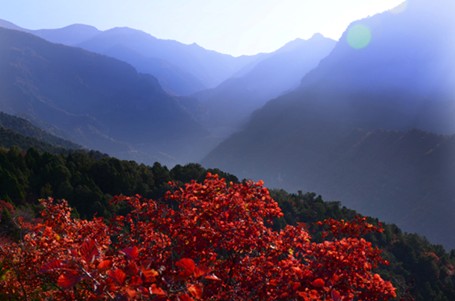 山西石膏山风景名胜区绝美风光