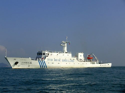 4日4艘中国公务船再驶入钓鱼岛毗连区(图)
