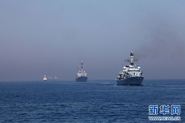 中国海军第十四批护航编队完成在巴基斯坦举行的“和平-13”多国联合军演任务