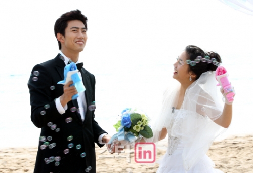 我们结婚了2pm玉泽演吴映洁婚礼曝光组图