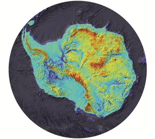 英国最早绘制出南极岩层图