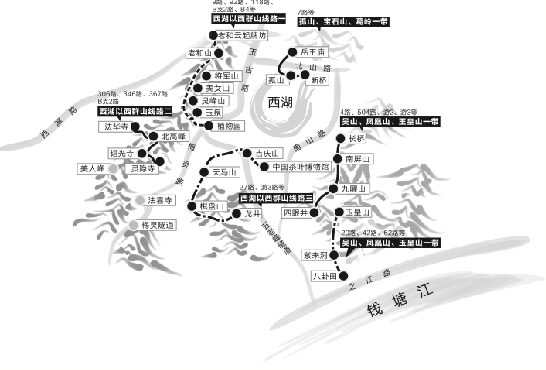 杭州公交司机为大家总结了一份公交登山指南 春天来啦,扮靓