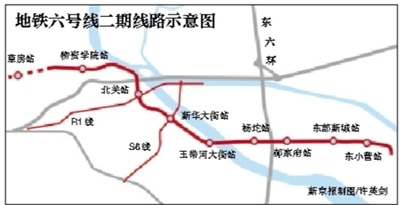 六号线地铁六号线地铁线路图