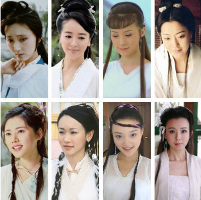 盘点影视剧中的古装白衣美女(组图)图片