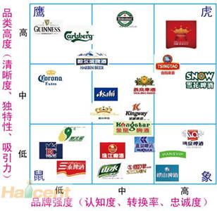 中国啤酒品牌的竞争格局现状(组图)