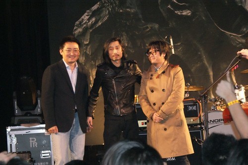      2013年3月15日,摩登天空旗下艺人,中国摇滚乐现场之