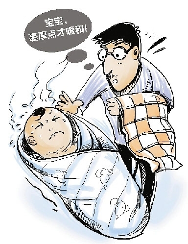 担心孩子睡觉着凉而为其多盖了床被子,不料竟让仅5个月大的婴儿窒息