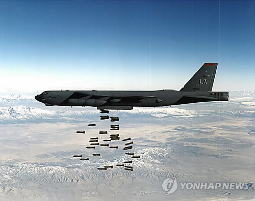 资料图片：美军B-52轰炸机