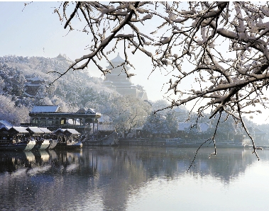颐和园雪景(图)