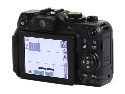 图为：佳能PowerShot G12数码相机