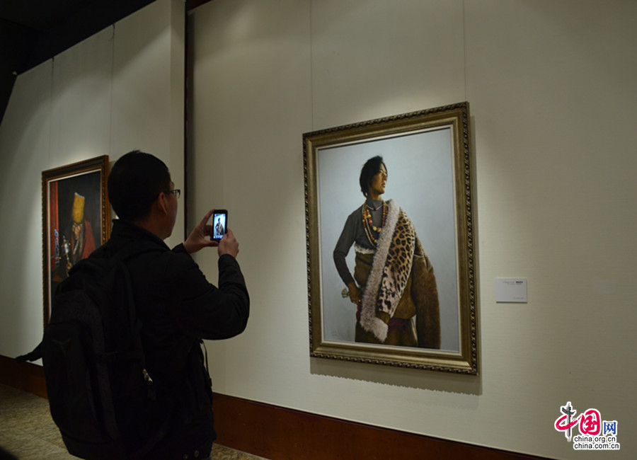 中国网3月23日讯(记者 魏婧)2013年3月23日上午,王立平个人油画作品
