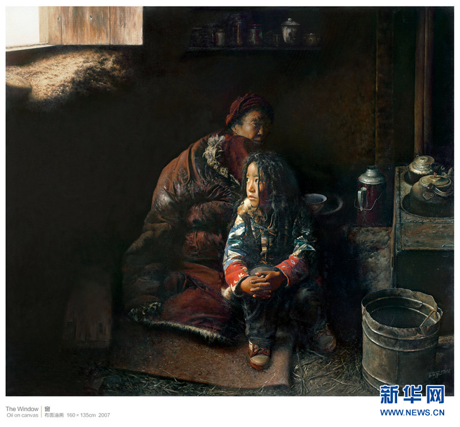 王立平油画作品展"寻梦高原"开展(组图)