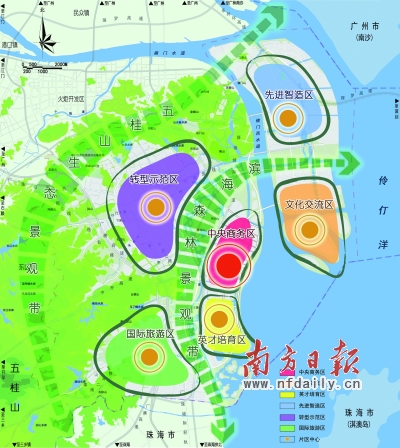 《广东中山翠亨新区发展总体规划(2012-2030