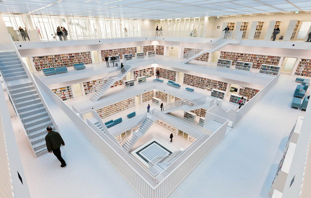 读书也时尚！盘点全球七大最酷图书馆