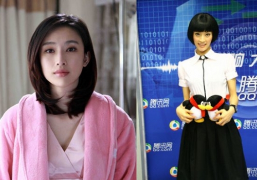整后再战江湖,张俪气质真的完全不同了.