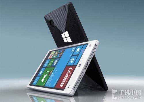 形似iPhone的微软Surface Phone概念机