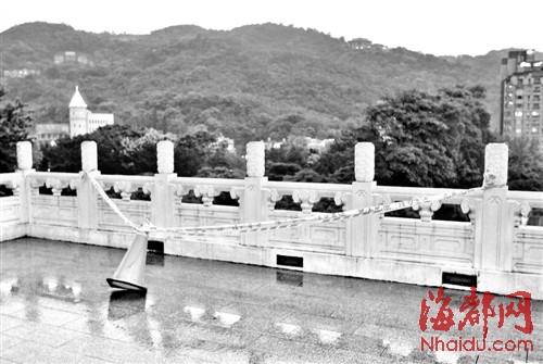 一安徽游客在台北故宫坠亡(图)